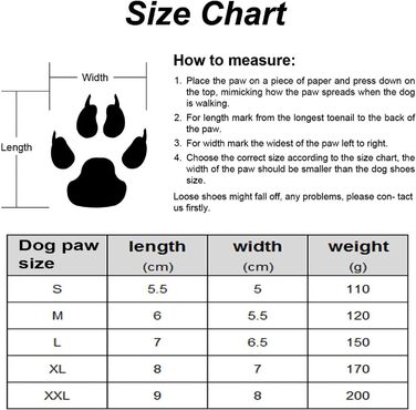 Чоботи для собак Dricar: 4 шт., дихаючі, антиковзні, для маленьких, середніх та великих собак, синій, розмір M