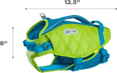 Спасальний жилет для собак Outward Hound Standley Sport Green, розмір S (обхват грудей 41-51 см)