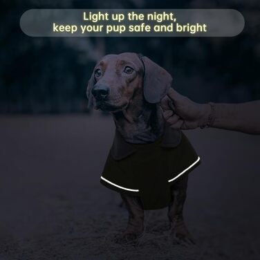 Зимовий теплий одяг для такси (S), водонепроникний зимовий одяг для собак, куртка для маленьких собак XS, зимовий одяг для собак з захистом живота та отвором для повідка, армійсько-зелений