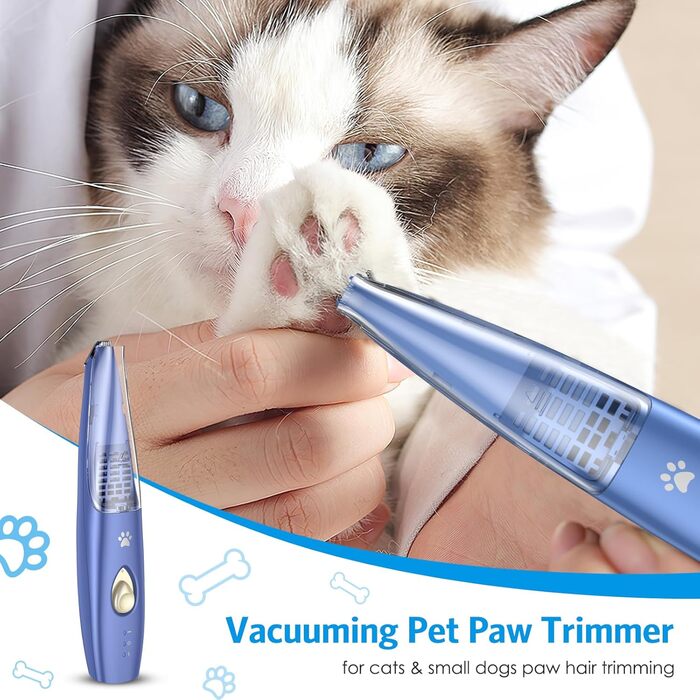 Електричний триммер для догляду за подушечками лап собак Brifit, бездротовий, USB, 2 режими, тихий, для грумінгу
