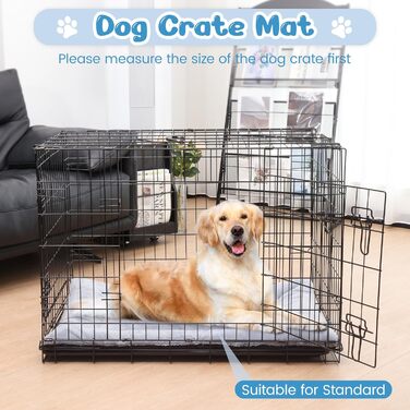 Килимок для собак Baodan, великий, 122x75 см, сірий, з антиковзким покриттям