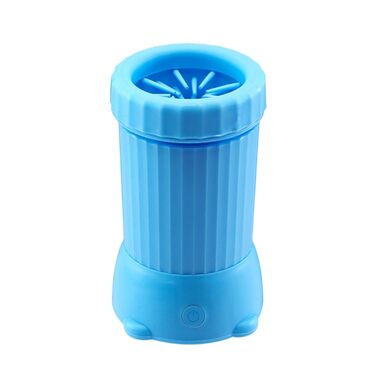 Автоматичний мийник лап для собак, мийка для лап котів | USB-зарядний портативний пристрій для миття лап, для прогулянок, дому (Блакитний)