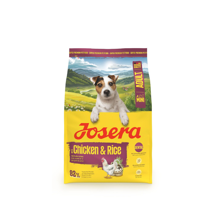 Сухий корм для малих собак Josera Mini Huhn & Reis (Курка та Рис), дорослі собаки, 10 кг