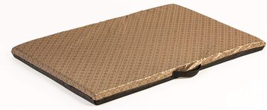 Матрац для собак COO PET, 68x50 см, 3 см, Oxford 600D, сірий з візерунком