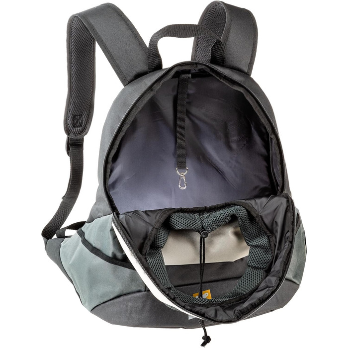 Переноска для собак та котів Ferplast KANGOO, сіра, 43x20x41.5 см, до 8 кг