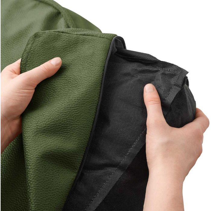 Ортопедична подушка для собак HUNTER Merida, оливковий колір, розмір L