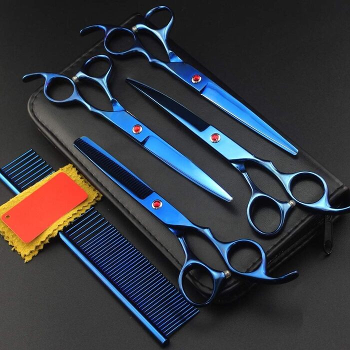 Професійна фен-щітка для грумінгу собак QUNINE, 17.8 см (набір)