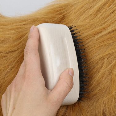 Щітка для собак проти випадання шерсті | Догляд за шерстю котів - інструмент для догляду за тваринами для короткошерстих цуценят та кошенят під час купання на вулиці та вдома Біла