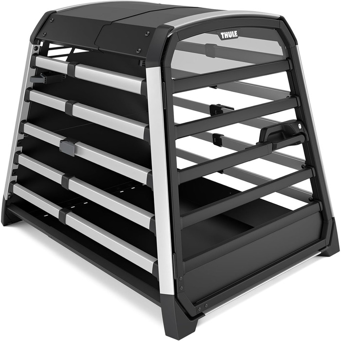 Thule Allax - переносна вольєр для собак, чорний/алюміній, XXL Compact