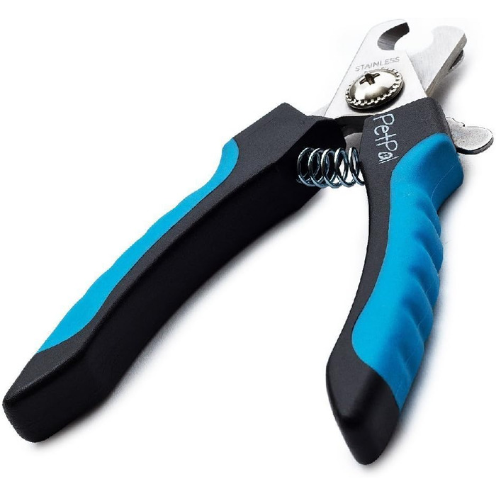 Ножиці для обрізки кігтів собак та котів PetPä Profi: безпечне та просте догляду вдома, з захистом від випадкових порізів