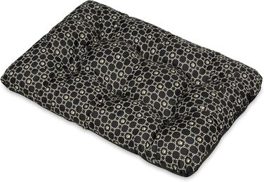 Крісло-лежанка для собак SuperKissen24 Louis Black, M, 55x40 см - водовідштовхувальне, миється