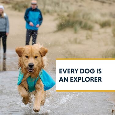 Водонепроникна дощовик Ruffwear Sun Shower для собак XS, легка всепогодна жовта куртка