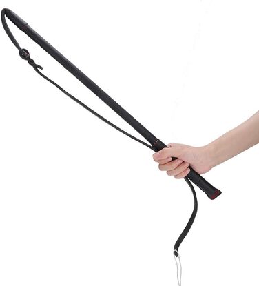 Навчальна плеть для собак, велика штучна шкіряна, для дресирування