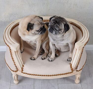 Диван для собак та котів, лежанка для собак, котячий лежак, банкетка, ліжко для собак та котів, диван, стиль барокко, Palazzo Exklusiv
