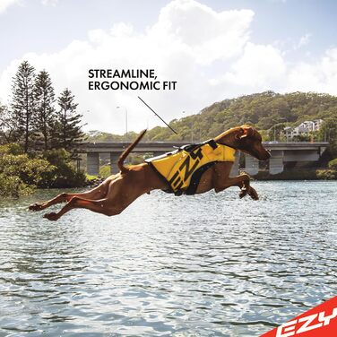 Ейдзі Дог Chwimmwete Hund: преміум рятувальний жилет для собак маленьких, середніх та великих порід - DFD X2 для басейну, пляжу та човна