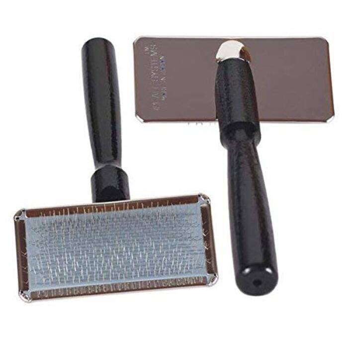 Щітка для грумінгу собак Zupfbürste All Systems – виберіть розмір (малий – 6,3 см x 3,8 см) або великий (12,7 см x 6,4 см)