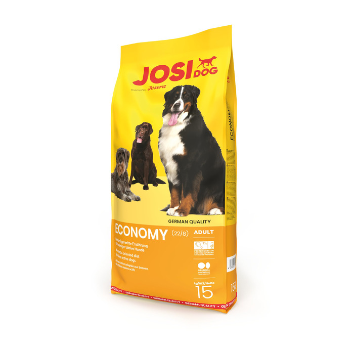 Сухий корм для собак JosiDog Economy Adult для малоактивних дорослих собак, преміум-клас, 15 кг