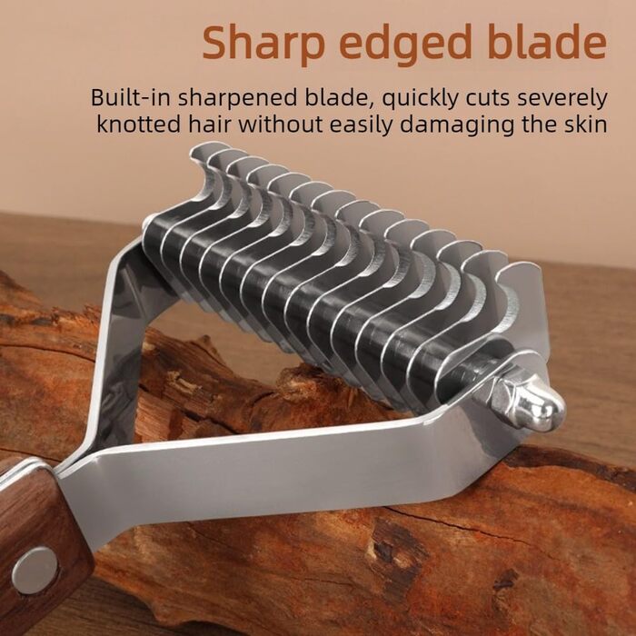 Гребінець для вичісування підшерстка Coat King Harke для собак і котів, професійний інструмент для грумінгу