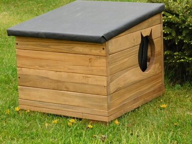 Будиночок для кота Gumiś, багатоколірний, прямокутний, 54 см x 46 см