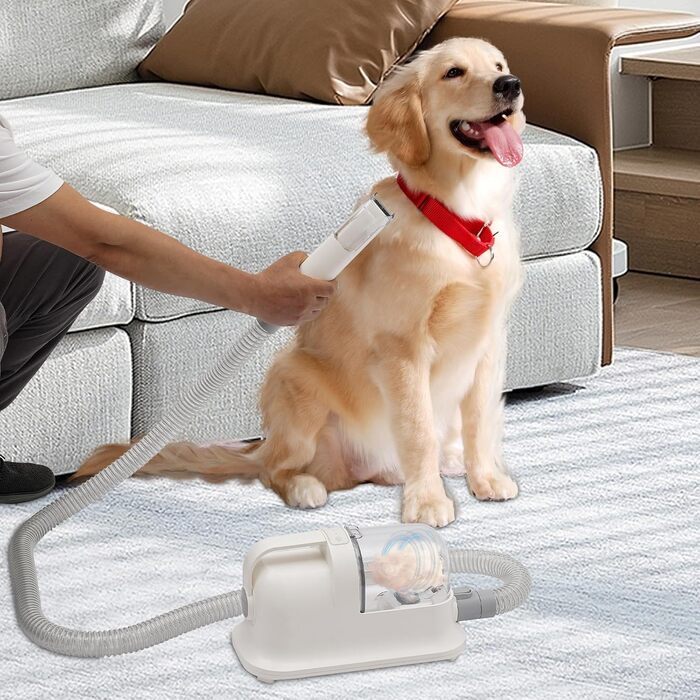 Набір для догляду за тваринами: пилосос для шерсті собак та котів, 1.4L, 11800Pa, тихий