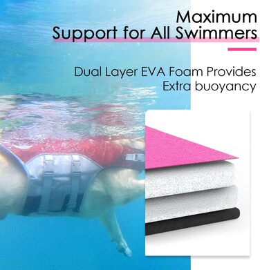 Жилет рятувальний для собак ThinkPet, рожевий, розмір M