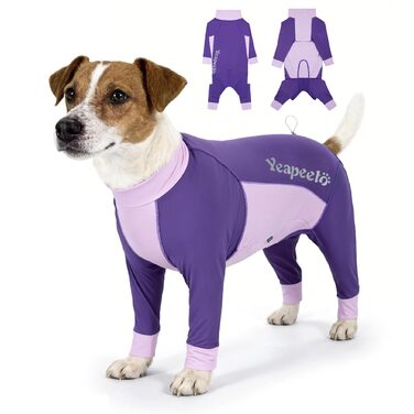 Комбінезон захисний від сонця Yeapeeto Hund UPF 50+ (2XL, Малиновий). Швидковисихаючий, дихаючий, анти-бруд, запобігає випадінню шерсті