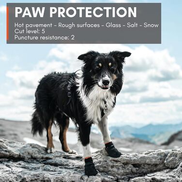 Захисні черевики для собак Non-stop Dogwear, розмір L, нейлонові