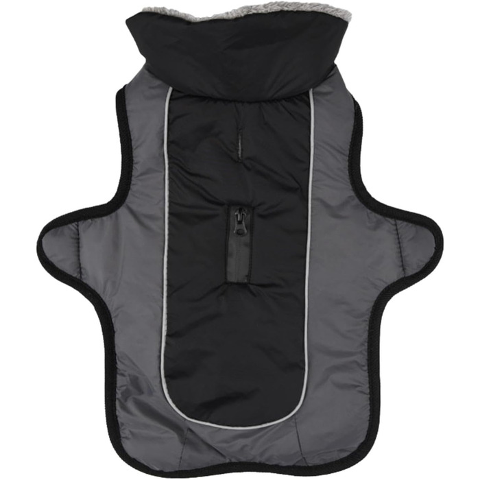 Водонепроникний зимовий одяг для собак - тепла куртка з флісовою підкладкою | Зимовий одяг для собак, водонепроникний та вітронепроникний, з регульованими ремінцями, теплий, з флісовою підкладкою, для маленьких, середніх собак