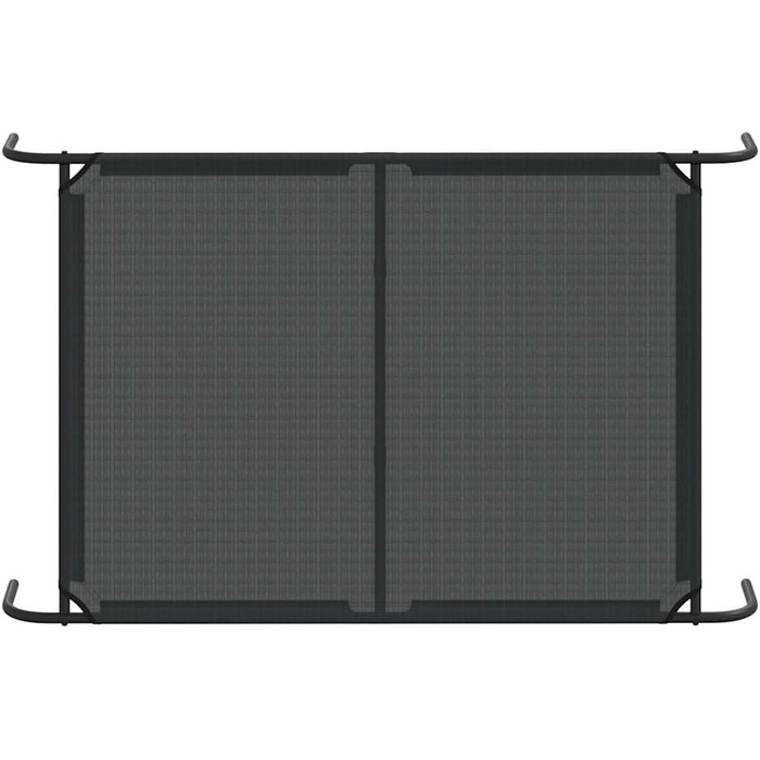 Підвищене ліжко для собак vidaXL 110x65x20 см, Textilene та сталь, для дому та вулиці