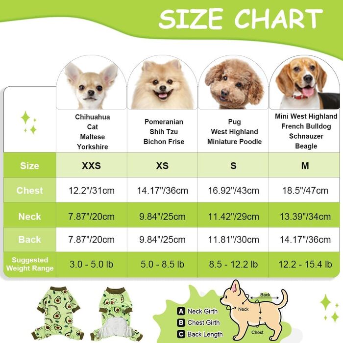 Піжама для собак: теплий комбінезон для Yorkie/Chihuahua, банан, зручний, XXS