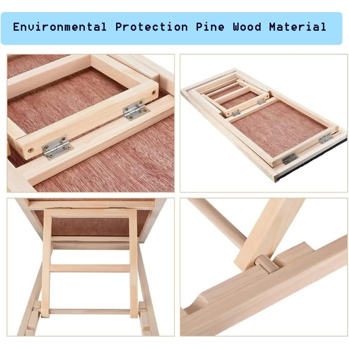 Рампа для тварин з масивного дерева, регульована висота, антиковзаючий килимок. Підходить для собак, котів, кроликів, авто, ліжка, дивану та SUV