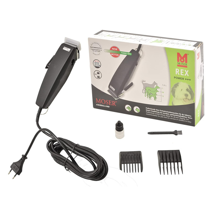Професійна машинка для стрижки тварин Moser Rex 1230 для середніх собак (стара версія)