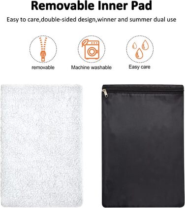 Переноска для тварин Galatée, переноска для собак та котів, дихаючий матеріал, для подорожей, складана, фіолетовий (M)