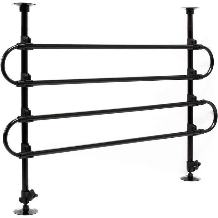 Автомобільна перегородка для собак Wiltec, регульована висота 72-136 см, ширина 118-128,5 см, універсальна для багажника