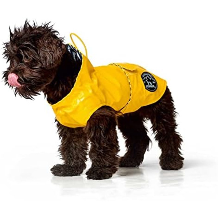 Жовтий дощовик для собак Hunter Milford, розмір 75, поліестер