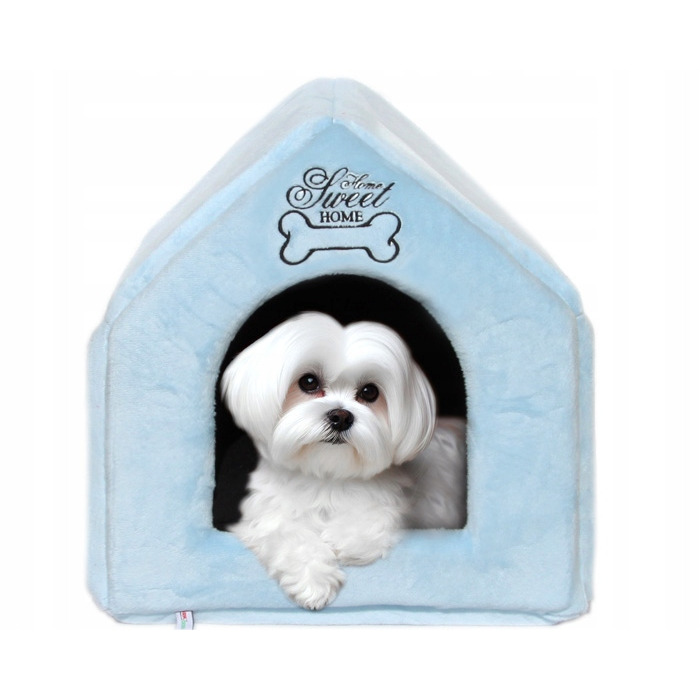 Будиночок-ліжечко для маленьких собак: затишна будка та м'яке місце для відпочинку