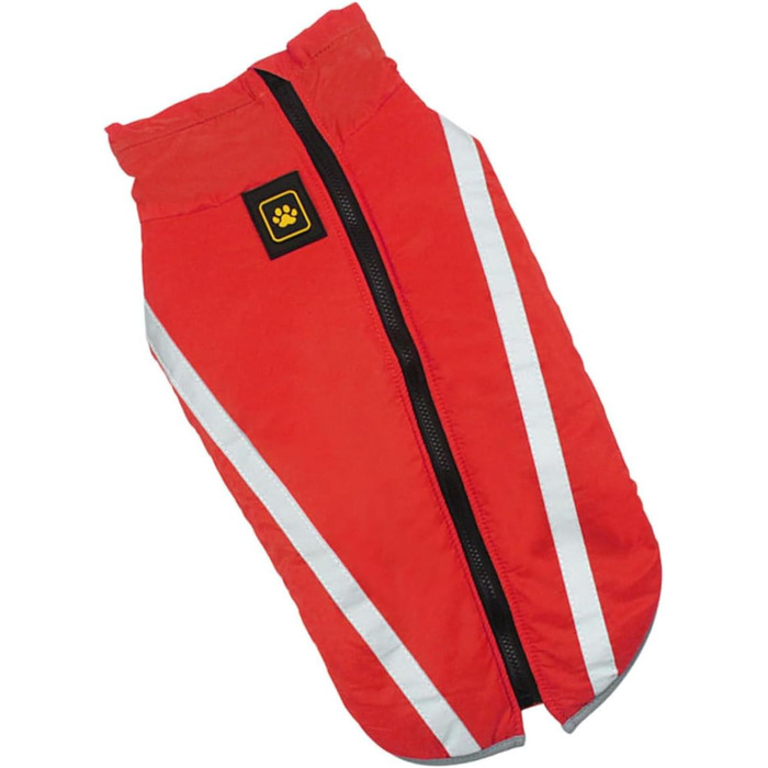 Водонепроникний дощовик для собак - дощовик для маленьких собак та цуценят (45x55 см, червоний)