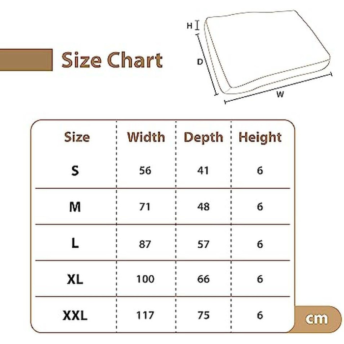 Ортопедичне собаче ліжко Ellie-Bo з піною з пам'яті, з чохлом з штучної замші та штучного хутра, блакитне та біле, розмір M, 71 x 48 x 6 см, для собачого клітки 76 см - [71 x 48 x 6 см] Блакитна замша/Штучне хутро