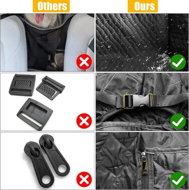 Захист для сидіння авто Tesla Model 3 Y S (2018-2023) - вологостійкий, антицарапинний, для собак