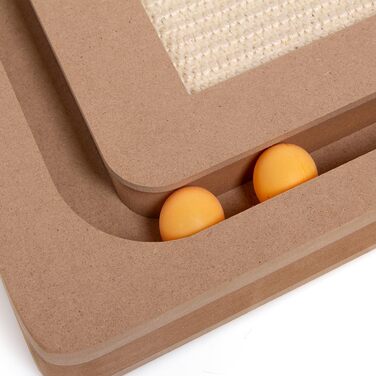 Котячий стовпчик для котів Lilly - інтерактивна іграшка для самостійних занять | 78 см | 33 x 33 x 80 см