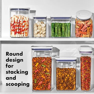 OXO Good Grips Контейнер для корму тварин 3,1 л, герметичний, BPA-free