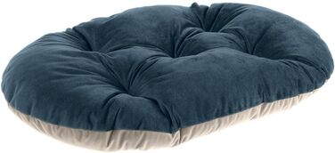 Килимок для собак та котів Ferplast Prince 65/6, блакитний, 65 x 42 см, з м'якого велюру, двосторонній, миючий