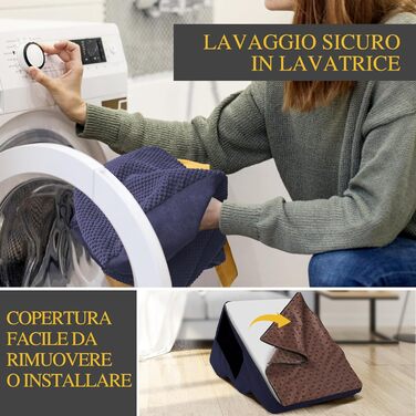 Сходинка для собак Masthome з 4 сходинками, для маленьких собак, з антиковзким покриттям, знімний чохол, для дивану, ліжка