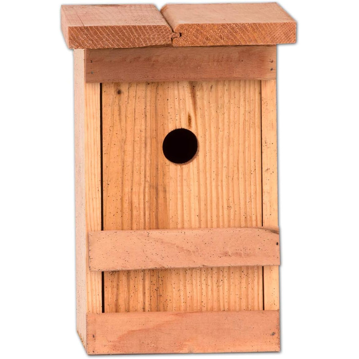 Дерев'яний шпаківня BigDean для синиць, 3 шт., 25x14,5x12 см, отвір 28 мм