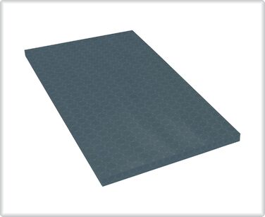 Водонепроникний килимок для собак у клітку, сертифікований FR, міцний, для вулиці, розмір L, 108 x 72 x 5 см, чорний