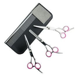 Набір для грумінгу собак та котів INOOMP: ножиці, гребінець, тканина для догляду за шерстю