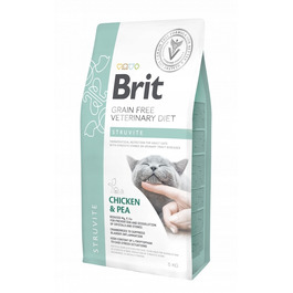 Дієтичний корм для котів Brit Veterinary Diet Struvite, 5 кг