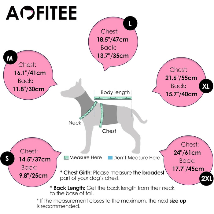 Зимовий одяг для собак AOFITEE: теплий, водонепроникний костюм, тепла жилетка, розмір Large, помаранчевий/червоний, візерунок 'Sunset Chevron'