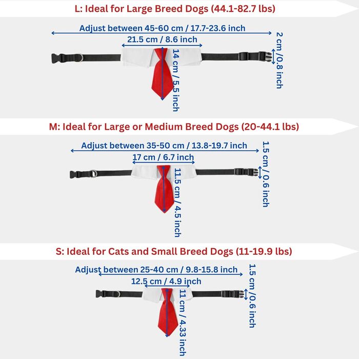 Блондин для домашніх тварин з бантиком: Іконічна та кумедна шапочка Tupemütze, косплей-одяг, костюм, аксесуари на Хелловін (червона краватка, L)