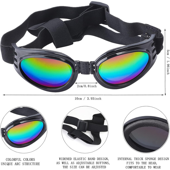 Костюм поліцейського для собак та котів Yewong: повний аксесуарний набір (м'язка шапка, значок, сонцезахисні окуляри) для Хелловіну, Різдва, косплею та рольових ігор